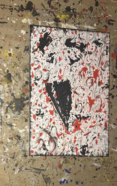 Œuvre abstraite 03 de David Briand