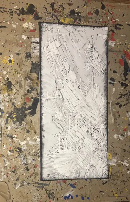 Œuvre abstraite 05 de David Briand
