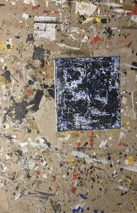 Œuvre abstraite 10 de David Briand