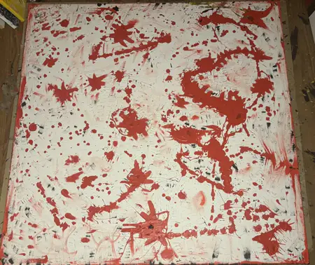 Œuvre abstraite 21 de David Briand